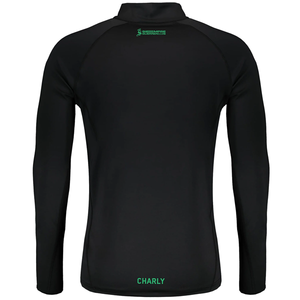 Charly Santos Training Top Jacket 23/24 (Black/Green)
