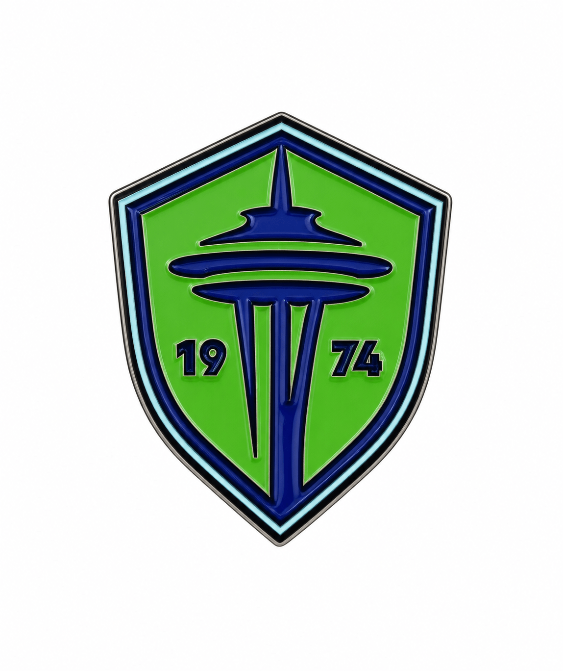 Seattle Sounders FC Enamel Pin | SoccerWearhouse