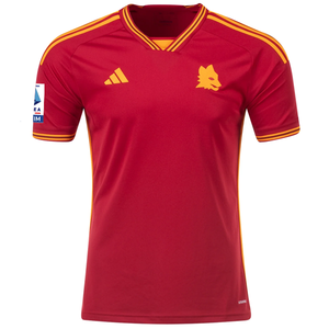 adidas Roma Leonardo Spinazzola Home Jersey w/ Serie A Patch 23/24 (Team Victory Red)