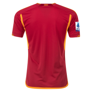 adidas Roma Home Jersey w/ Serie A Patch 23/24 (Team Victory Red)