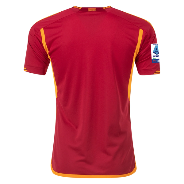 Adidas As Roma 23/24 Home Jersey - Victory Red - Size L