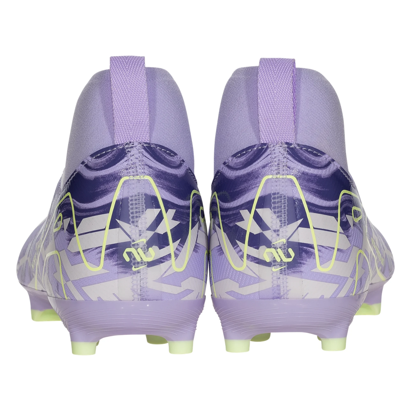 Nike Jr. United Zoom Superfly 10 Academy FG/MG Soccer Cleats (Purple Agate/Barely Volt)