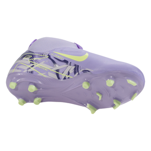 Nike Jr. United Zoom Superfly 10 Academy FG/MG Soccer Cleats (Purple Agate/Barely Volt)