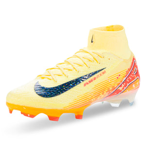 Nike Zoom Superfly 10 Elite KM FG Soccer Cleats Light Laser Orange Ar Soccer Wearhouse