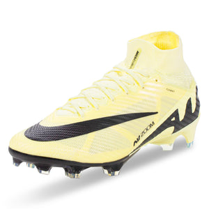 Nike Zoom Superfly 9 Elite Firm Ground Soccer Cleats (Lemonade/Black)