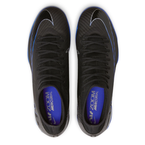 Nike Zoom Superfly 9 Academy Indoor Soccer Shoes (Black/Chrome-Hyper Royal)