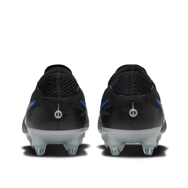 Nike Legend 10 Elite SG-Pro AC Soccer Cleats (Black/Chrome-Hyper Royal ...