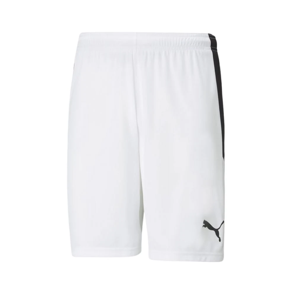 Puma Teamliga Shorts (White/Black)