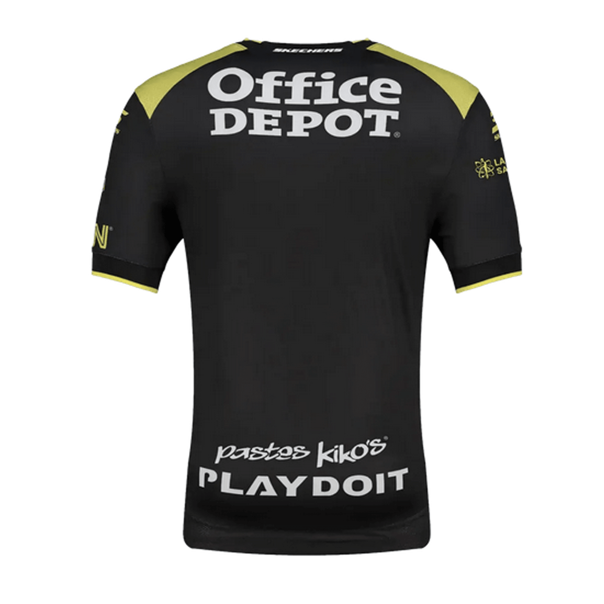 Skechers Men's Pachuca Third Jersey 25/26 (Black/Yellow) | SoccerWearhouse
