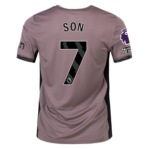Nike Tottenham Son Hueng-Min Third Jersey w/ EPL + No Room For Racism Patches 23/24 (Taupe Haze/Diffused Taupe)