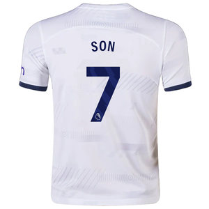 Nike Youth Tottenham Son Home Jersey 23/24 (White/Binary Blue)