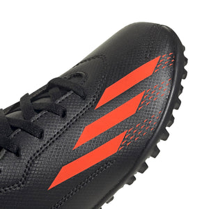 adidas Jr. X Speedportal.4 Turf (Black/Solar Red)