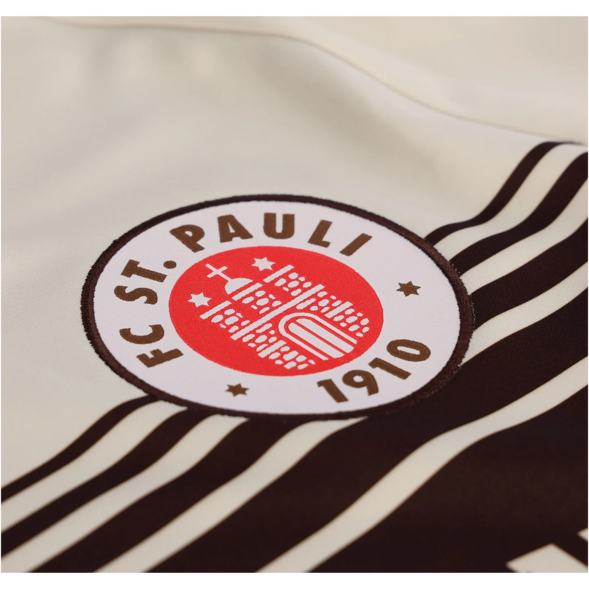 Puma FC St. Pauli King Retro Long Sleeve Jersey 26/27 (Alpine Snow/Dark Chocolate)