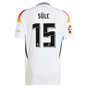 adidas Germany Niklas Süle Home Jersey w/ Euro 2024 Patches 24/25 (White)