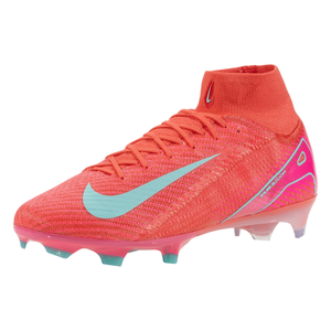 Nike Zoom Superfly 10 Elite FG Soccer Cleats (Ember Glow/Aurora Green)