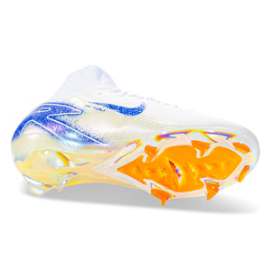 Nike Zoom Superfly 10 Elite FG Soccer Cleats (White/Racer Blue)