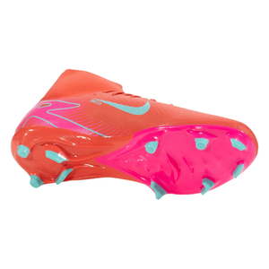 Nike Zoom Superfly 10 Academy FG/MG Soccer Cleats (Ember Glow/Aurora Green)