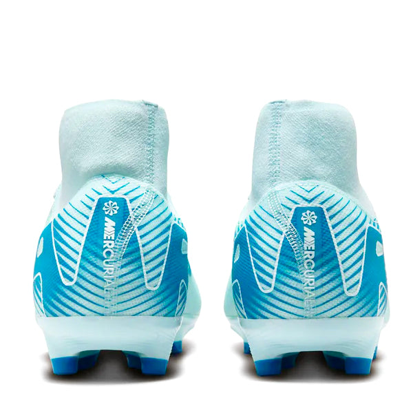 Nike Zoom Superfly 10 Academy FG/MG Soccer Cleats (Glacier Blue) - Soccer Wearhouse