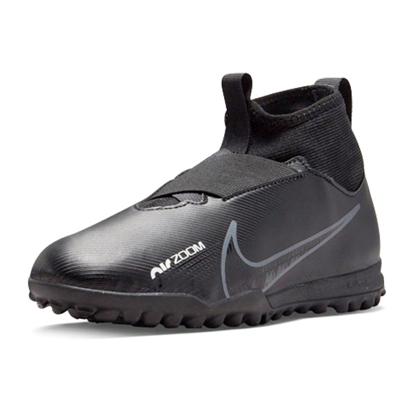 Nike Jr. Zoom Superfly 9 Academy TF (Negro/Gris Humo)