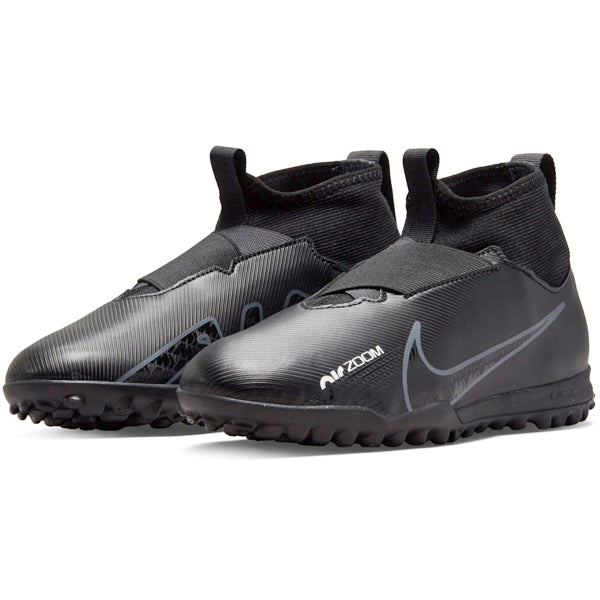 Nike Jr. Zoom Superfly 9 Academy TF (Negro/Gris Humo)