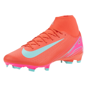 Nike Zoom Superfly 10 Academy FG/MG Soccer Cleats (Ember Glow/Aurora Green)