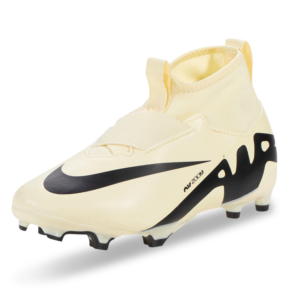Nike Jr. Zoom Superfly 9 Academy Firm Ground Soccer Cleats (Lemonade/B - Soccer Wearhouse
