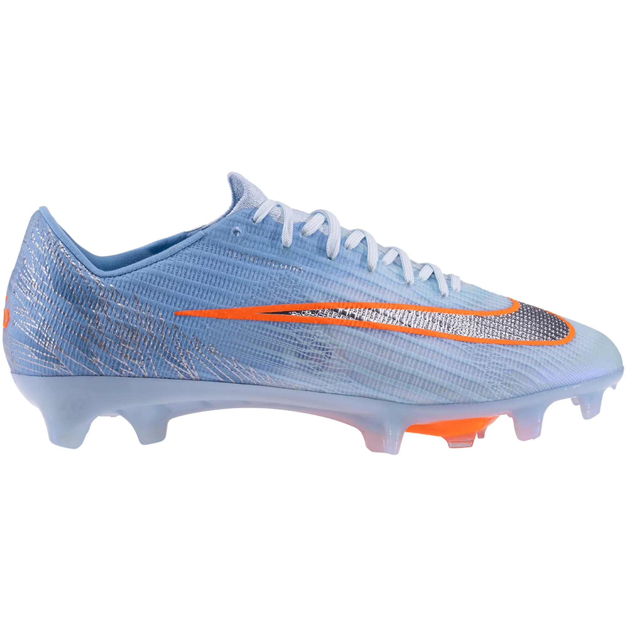 Nike Zoom Superfly 11 Elite NU4 Firm Ground Soccer Cleats (Celestine Blue/White/Orange)