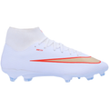 Nike Superfly 11 Academy FG/MG Soccer Cleats (White/Blur/Bright Crimson)