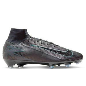 Nike Zoom Superfly 10 Elite FG Soccer Cleats (Black/Black-Deep Jungle)