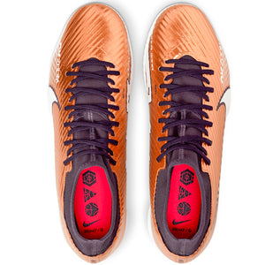 Nike Zoom Superfly 9 Academy Indoor Soccer Shoes (Metallic Copper)