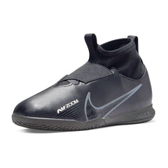 Nike Jr. Zoom Superfly 9 Academy IC Soccer Shoes (Black/Dark Smoke)