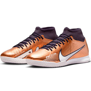 Nike Zoom Superfly 9 Academy Indoor Soccer Shoes (Metallic Copper)