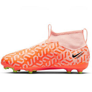 Nike Jr. Zoom Superfly 9 Academy WC FG/MG Soccer Cleats (Guava Ice/Black)