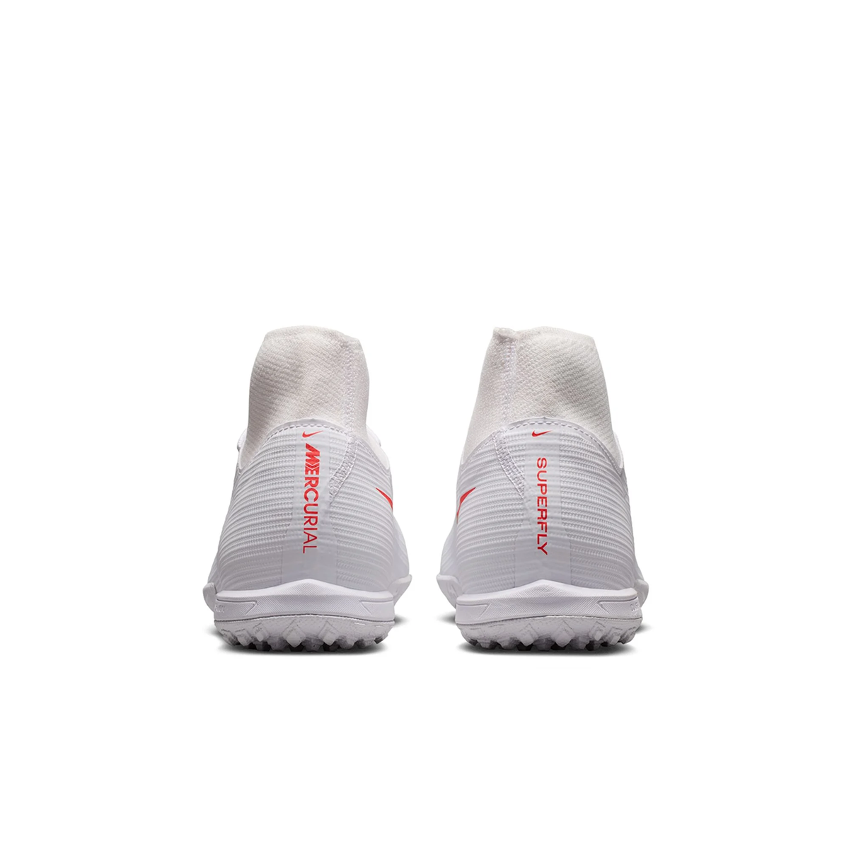 Nike Superfly 11 Academy Turf Soccer Shoes (White/Blur/Bright Crimson)