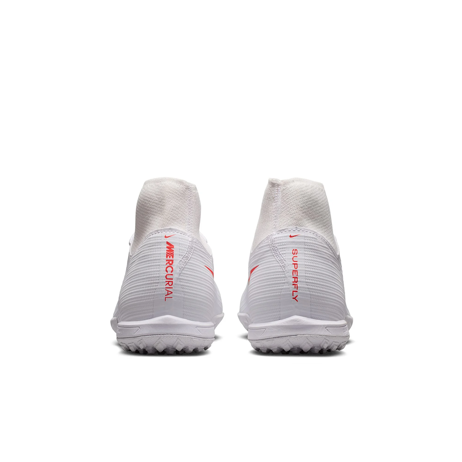 Nike Superfly 11 Academy Turf Soccer Shoes (White/Blur/Bright Crimson)
