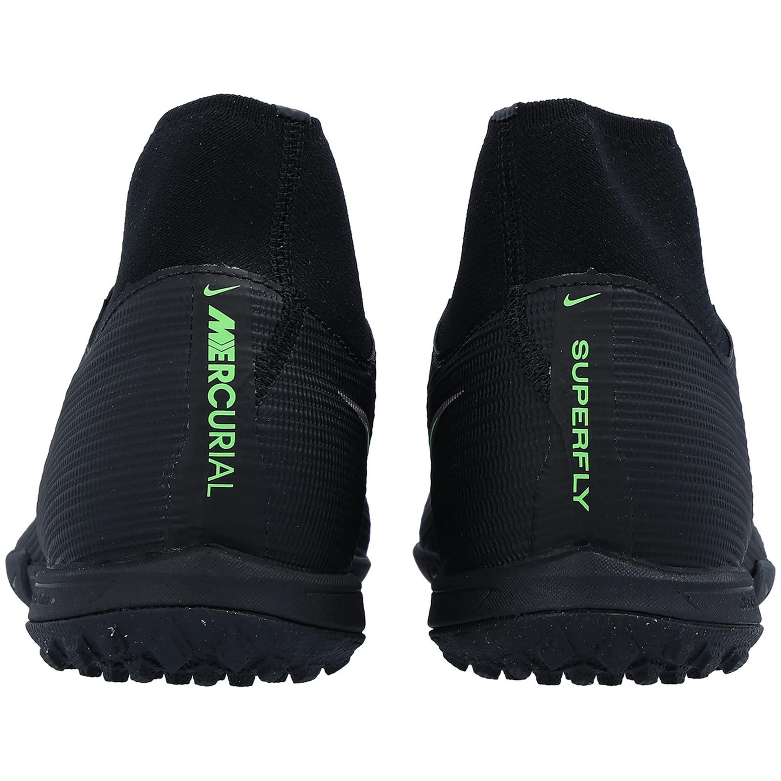 Nike Superfly 11 Academy Turf Soccer Shoes (Black/Illusion Green)