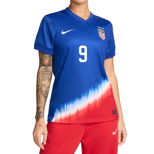 Nike Womens United States Mallory Swanson Away Jersey 24/25 (Old Royal/White)