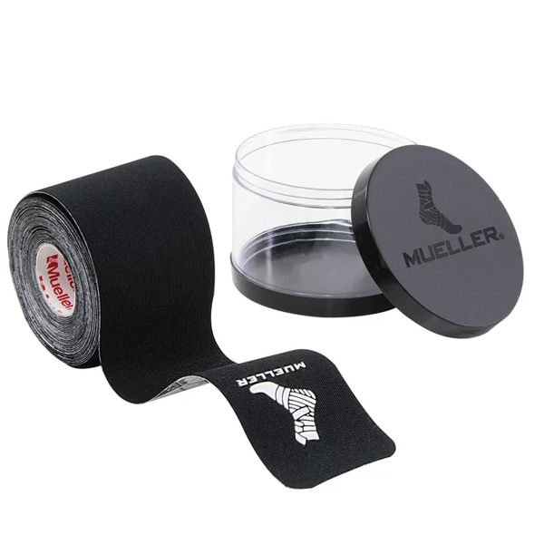 Mueller Typhoon Elite Kinesiology Therapeutic Tape (Black)