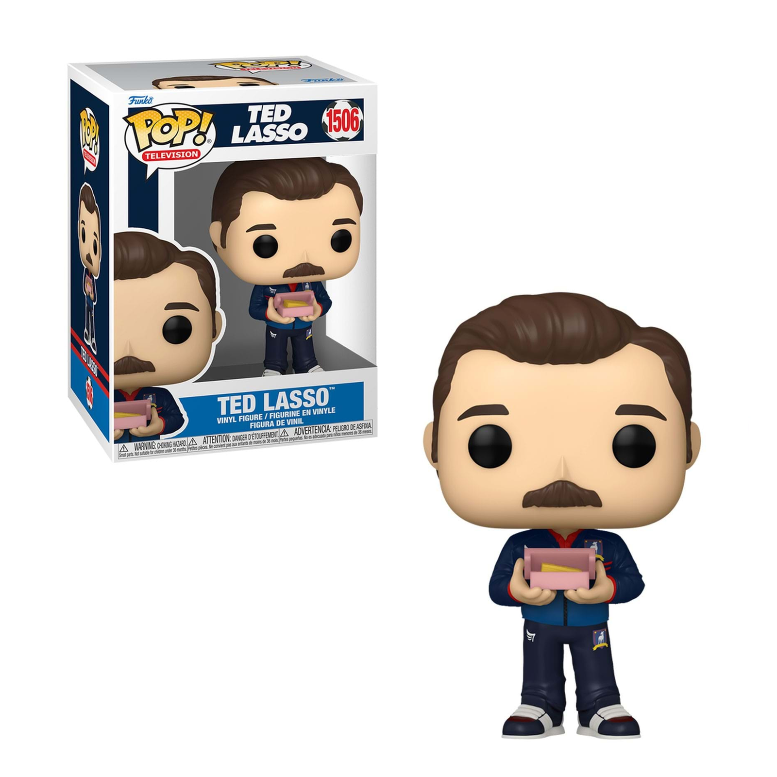 Ted Lasso with Biscuits Funko Pop