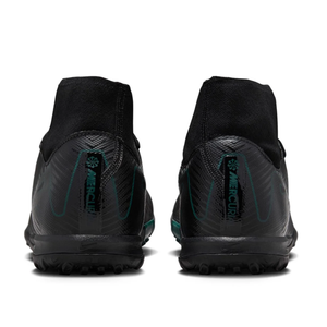 Nike Zoom Superfly 10 Academy Turf Soccer Shoes (Black/Deep Jungle)