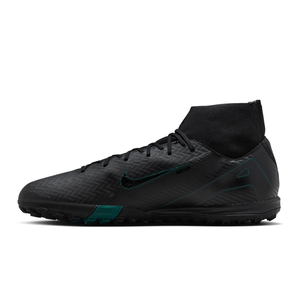 Nike Zoom Superfly 10 Academy Turf Soccer Shoes (Black/Deep Jungle)