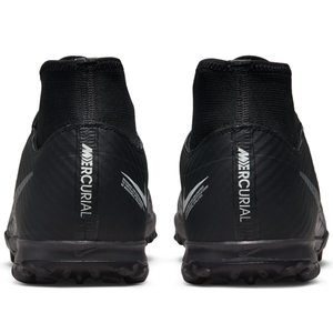 Nike Zoom Superfly 9 Academy Turf Soccer Shoes (Black/Dark Smoke Grey)