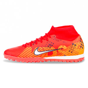 Nike Zoom Superfly 9 Academy MDS Turf Soccer Shoes (Light Crimson/Pale Ivory)