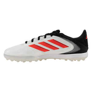 adidas Copa Pure III Pro Turf Soccer Shoes (White/Lucid Red/Black)