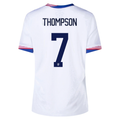 Nike Womens United States Alyssa Thompson Home Jersey 24/25 (White)