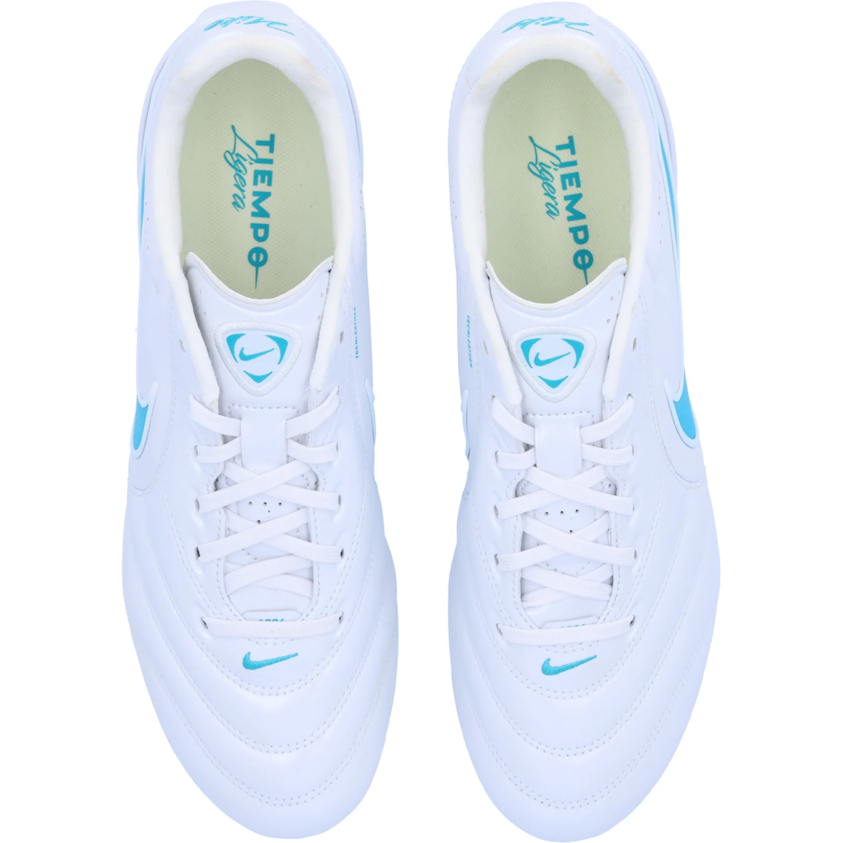 Nike Tiempo Ligera Pro Firm Ground Soccer Cleats (White/Dusty Cactus)