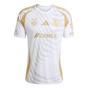 adidas Tigres Third Jersey 24/25 (White/Gold)