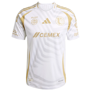 adidas Tigres Authentic Third Jersey 24/25 (White/Gold)