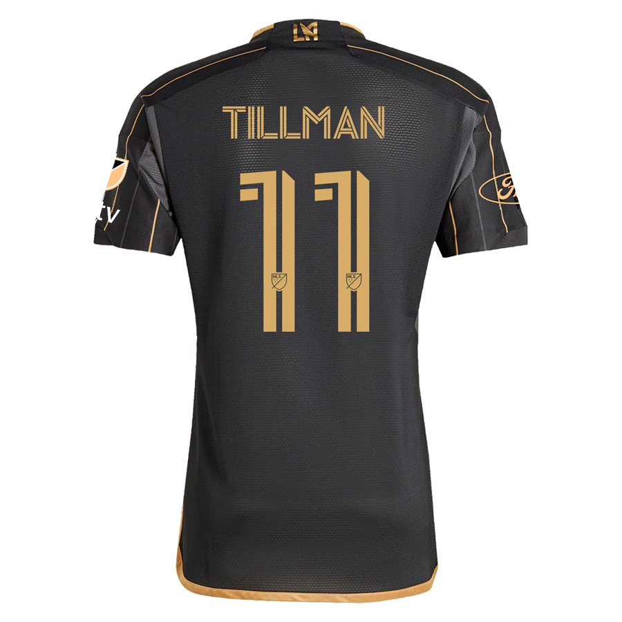 adidas LAFC Timothy Tillman Home Jersey w MLS Apple TV Ford Patch Soccer Wearhouse