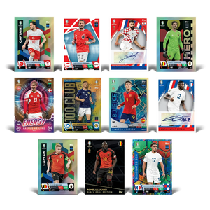 Topps Match Attax Extra Euro 2024 Booster Tin #1 Raw Talent Trading Cards (28 Cards + 3 Limited Edition Cards)
